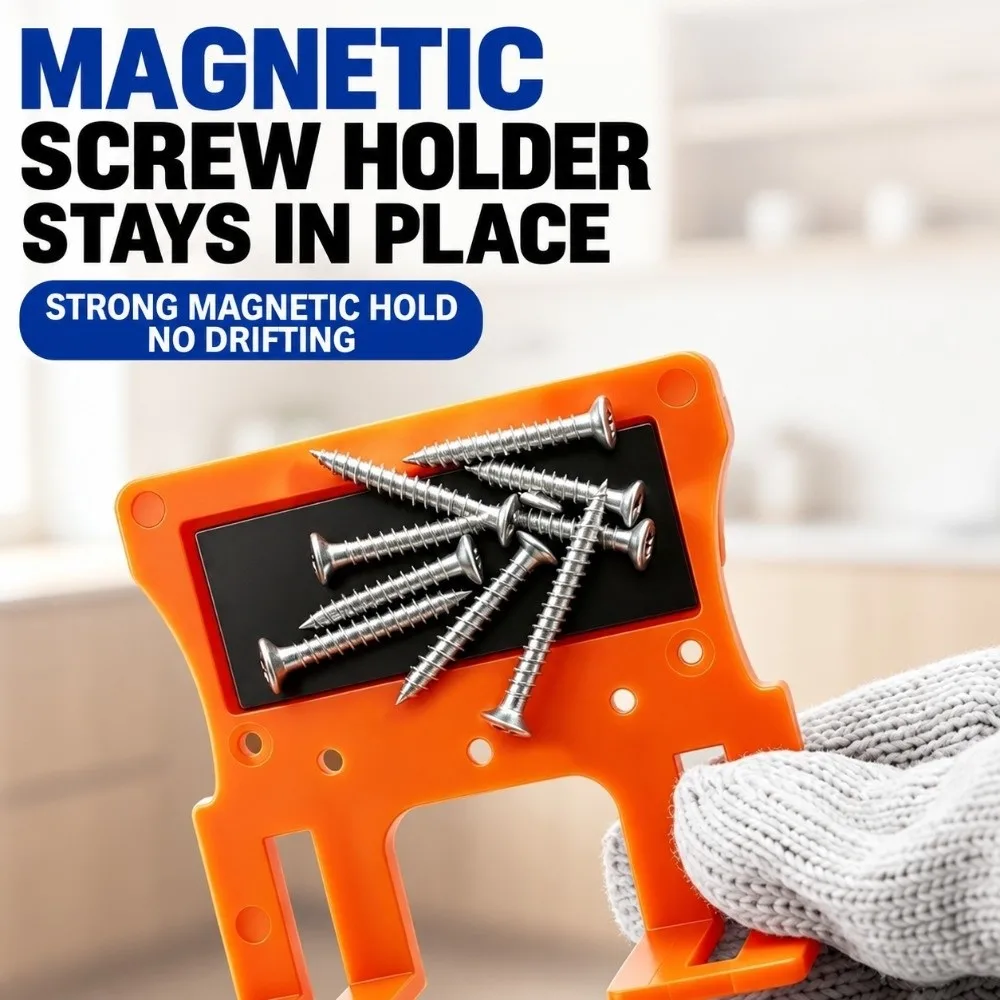 Portable 2mm Hinge Installation Fixture Magnetic Plastic Cabinet Door Hinge Jig Door Gap Positioner Furniture Assembly