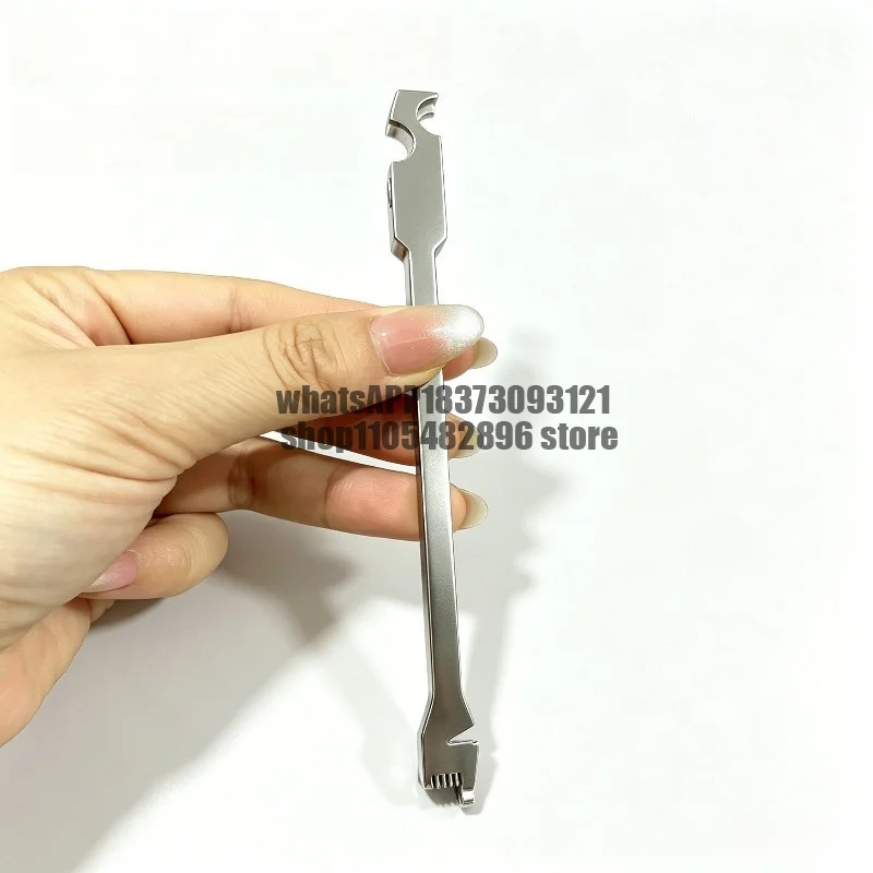 Special tuning wrench, stainless steel multifunctional dulcimer wrench universal tuning tool