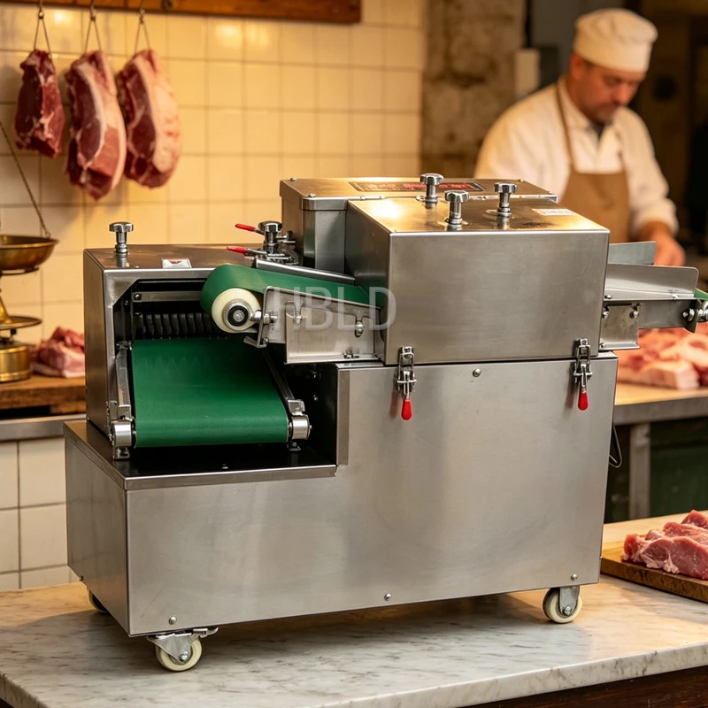 Commercial Meat Cutter High-Quality Small Pork Beef Dicer for Fast Food Restaurants Kitchen Forming Machine