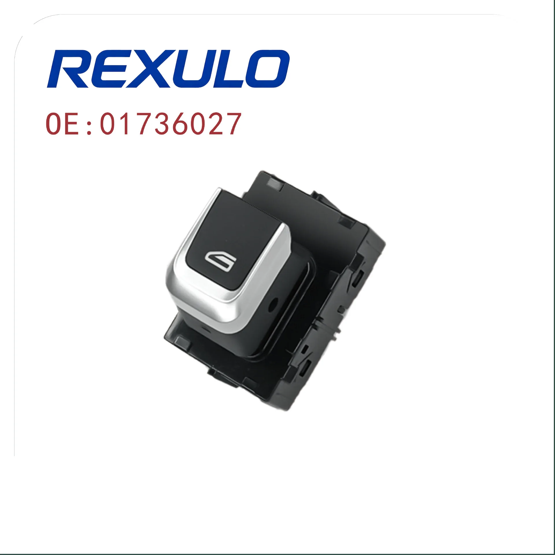01736027 Master Power Window Single Switch for Geely Vision X1 X3 Glass Lifter Control Button 5 Pins Passenger Rear Side