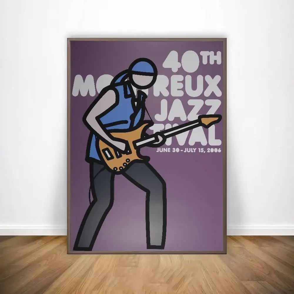 البلاستيك الفن جوليان أوبي ملصق معرض يطبع ذاتية اللصق ديكور المنزل الديكور صور مطبوعة للحوائط غرفة المعيشة ملصق #5