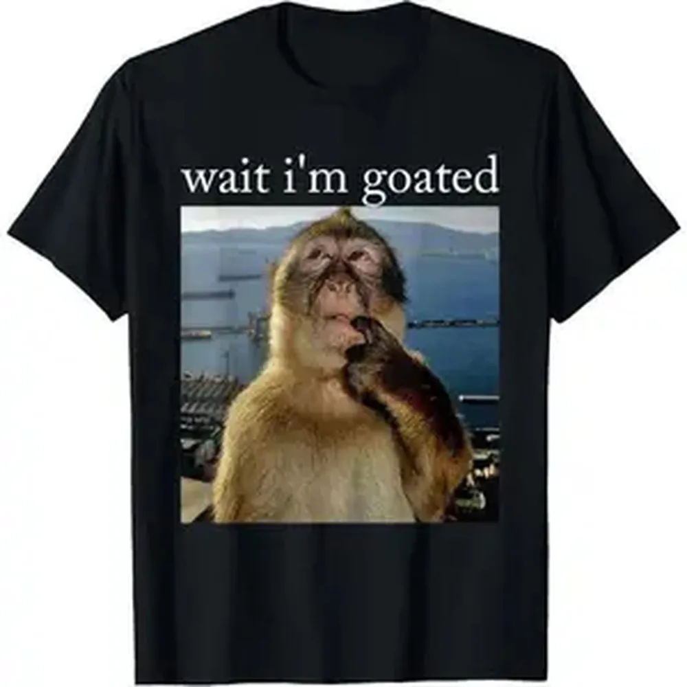 Men's Funny Meme Graphic T-Shirt, Casual Loose Fit Round Neck Top in Soft 100% Cotton Fabric for All-Seasons Wear
