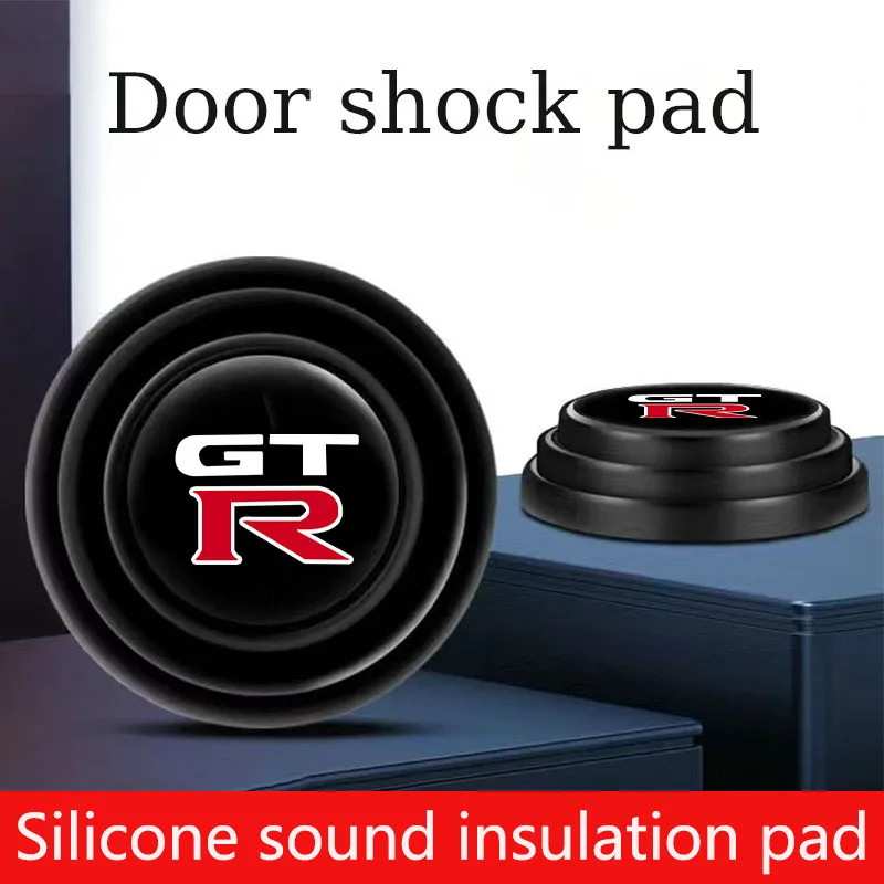 Car Door Anti-Collision Silicone Pads Shock Absorber Gasket is Suitable For Nissan GTR GT-R JDM R32 R33 R34 Exterior Accessories