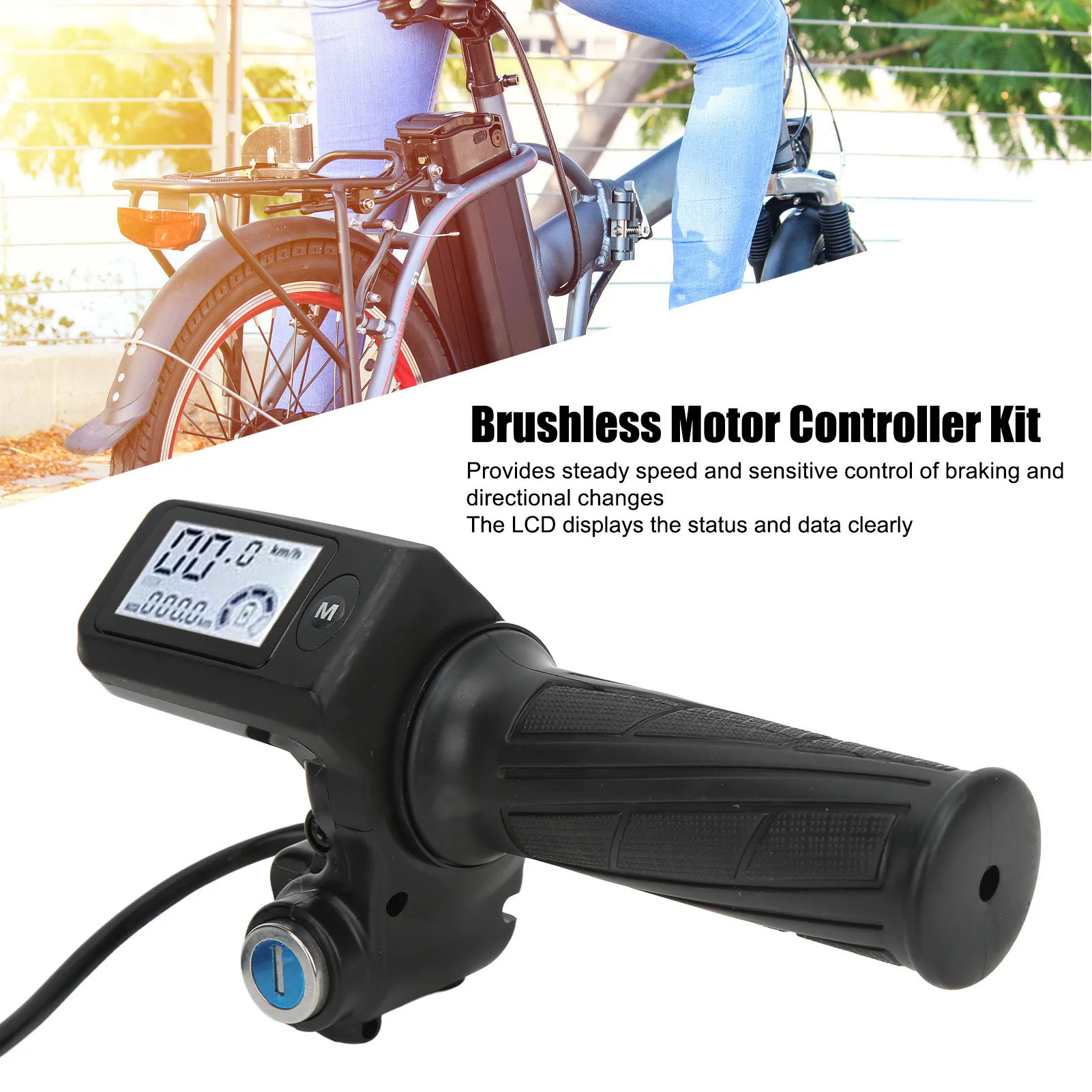 

36V 48V 350W Electric Vehicle Controller Kit Brushless Motor Controller Kit Scooter Brushless Controller with 805 LCD Panel