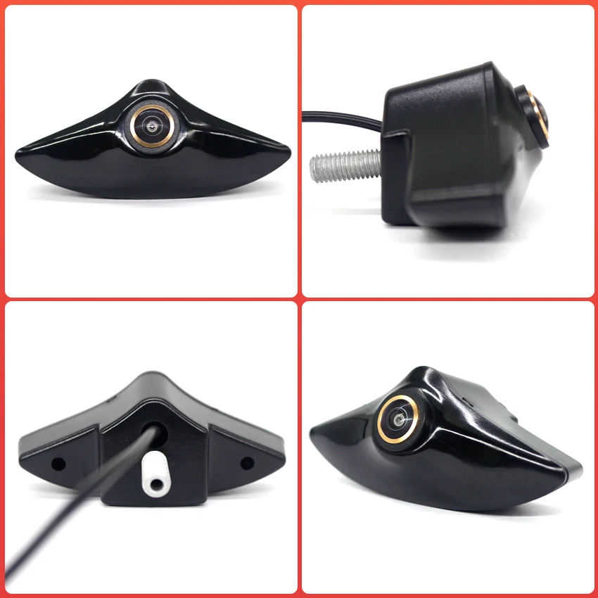 CCD AHD 1080P Forward Mount Front View Fisheye Logo Camera For Mazda 2 3 5 6 8 CX-7 CX-9 CX-5 CX5 CX7 CX9 MPV R8 Accessories