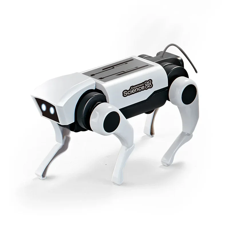 Robot Solar Rc para perros y gatos, experimento científico Diy, herramienta de aprendizaje alimentada por construcción, Robots educativos, Kit de dispositivos tecnológicos para chico
