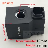 Bobina de válvula solenoide de bloqueo de seguridad piloto para excavadora hidráulica R210/215/225/275/305/335-7-9