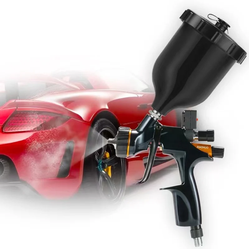 704521 Clearcoat Gun w/ Digital Gauge Replaces 704520 New Model 600ml cup1.3 tip