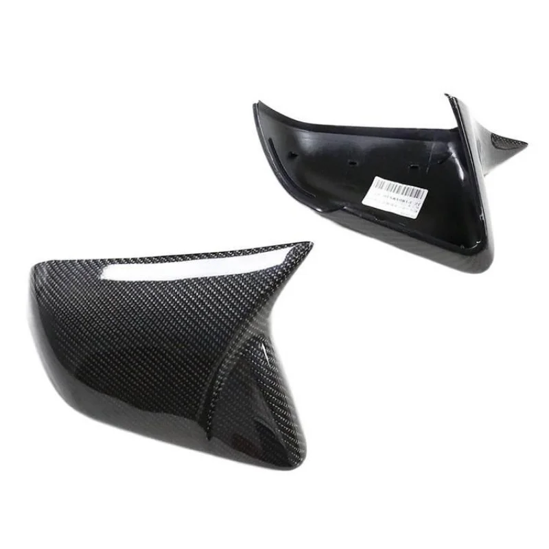 Suitable for Ford 15 US Version with Lights Mustang Carbon Fiber Horn Rearview Mirror Cover