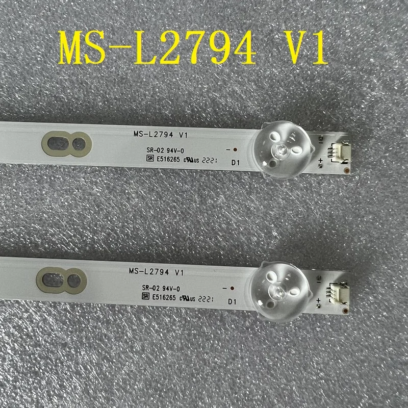 LED 백라이트 바, DEXP H32D7300K H32D7200K MS-L2794 V1 AMCV LE-32ZTH06 HV320WHB-N56 2.0 MX32D06-ZC22AG-16E 303MX320053E 용 6LED