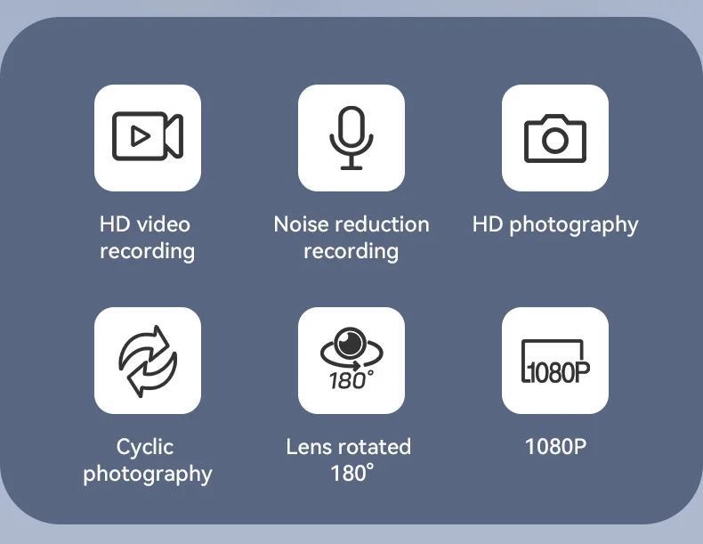 كاميرا صغيرة للرؤية الليلية 256 جيجابايت مع مشبك 1080 بكسل لتعلم الصوت والفيديو وتسجيل MP3 ذكي عالي الدقة يقلل من الضوضاء مسجل صوت 0-64 جيجابايت #2