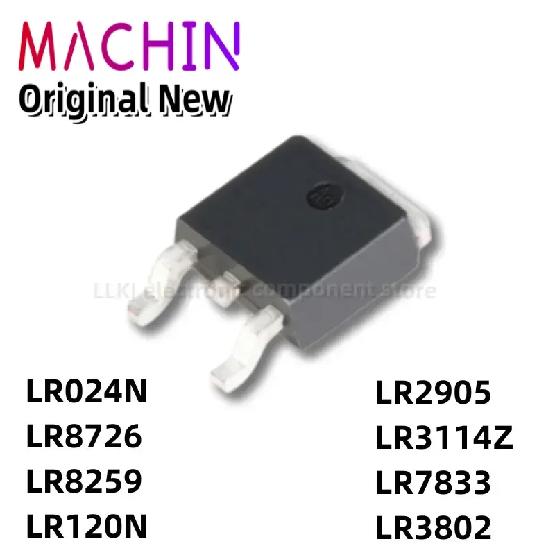 1pcs IRLR024N IRLR8726 IRLR8259 IRLR120N IRLR2905 IRLR3114Z IRLR7833 IRLR3802  TO252 MOS Fet.