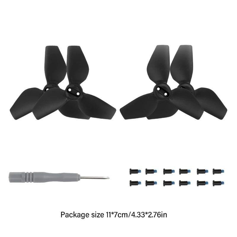 Quick Release Quadcopter Propellers for UAV Enhances Flight Stability Pairs Dropship