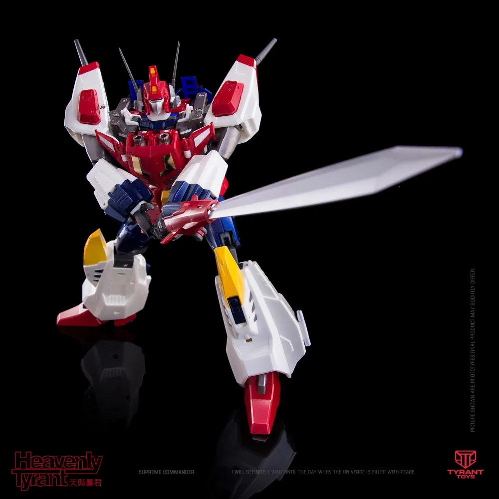 24cm Transforeation Toys TYRANT TOYS Heavenly Tyrant T01 Star Saber‌ ‌Fight for Victory