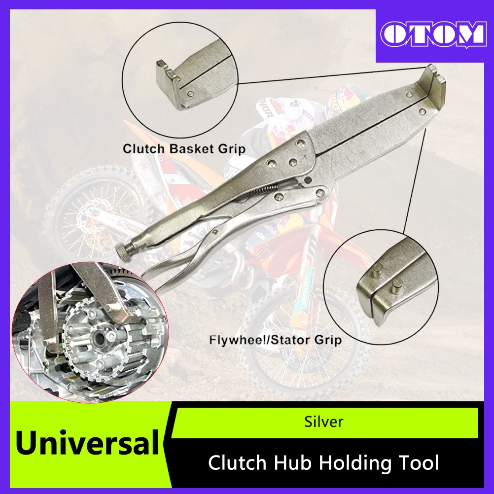 

OTOM Universal Motorcycle Clutch Hub Holding Tool Motocross For KTM HUS HONDA YAMAHA Wrench Clutch Hub Basket Repair Removal