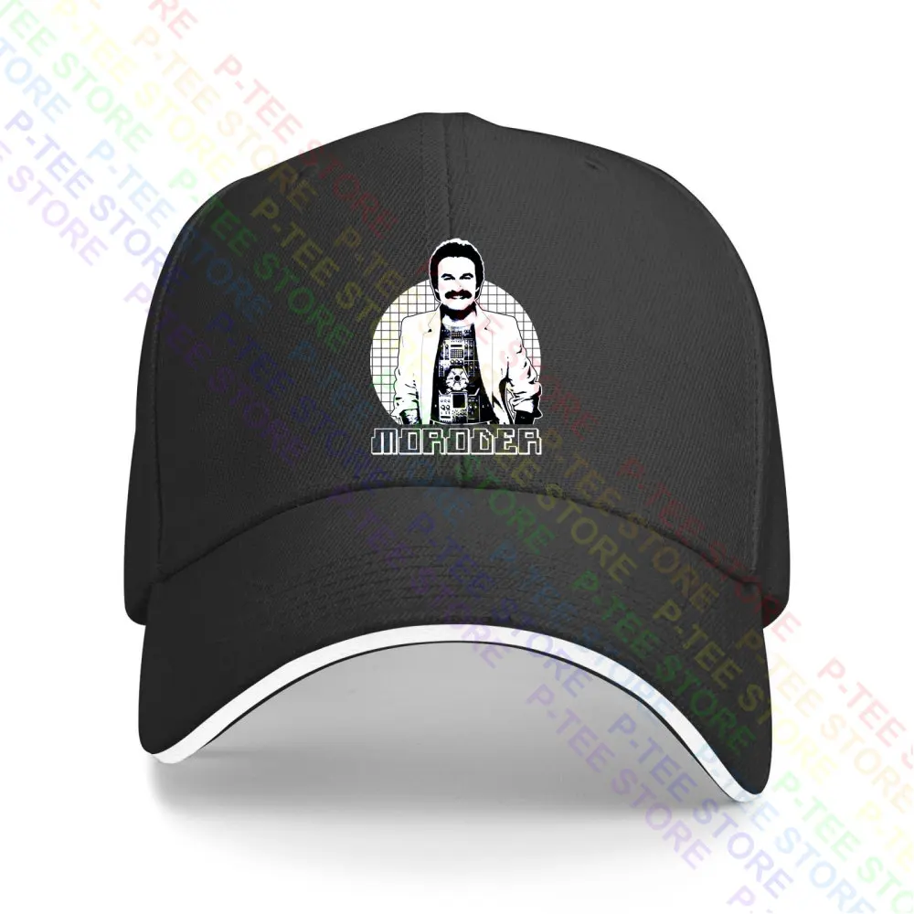 Giorgio Moroder Italo Disco Synthpop Legend Baseball Cap Snapback Caps Knitted Bucket Hat