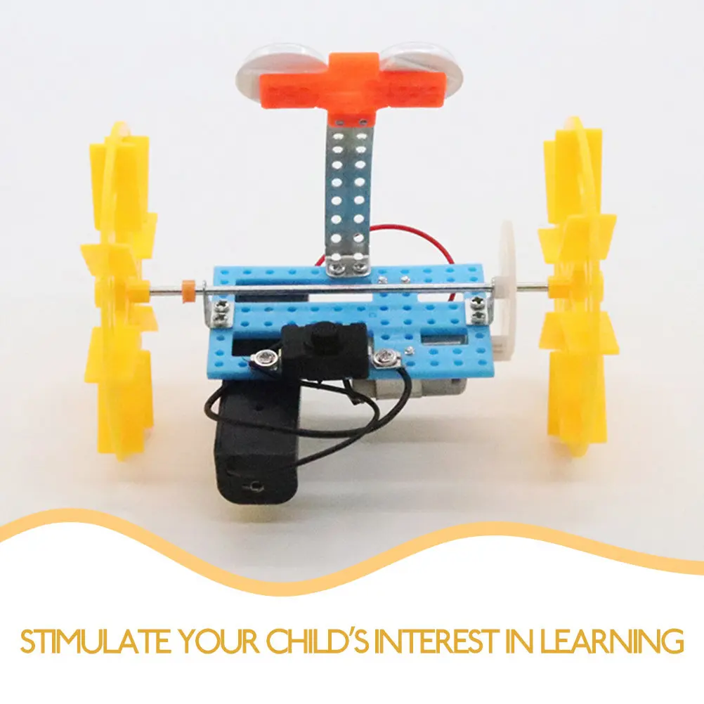 1Set DIY Balance Car Robot Science Experiment Kit for Kids Hands-on Educational Activity Gravity Exploration