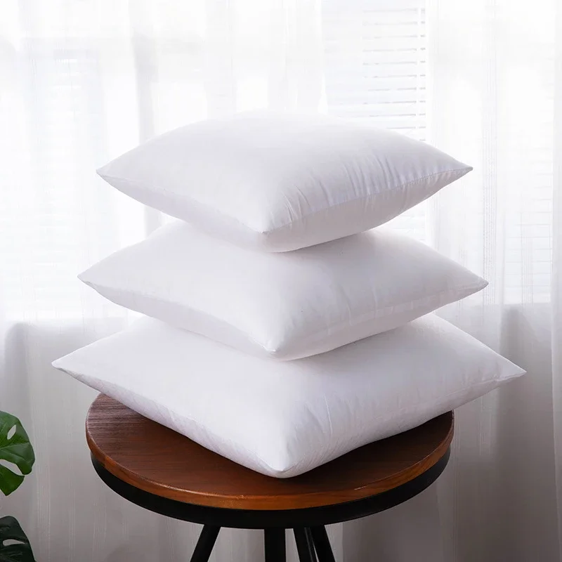 Non-woven Fabric Pillow Inserts Soft Memory Rebound 40x40cm Home Chair Sofa Cushion Core 30x50cm 40x60cm Bed Pillow Core