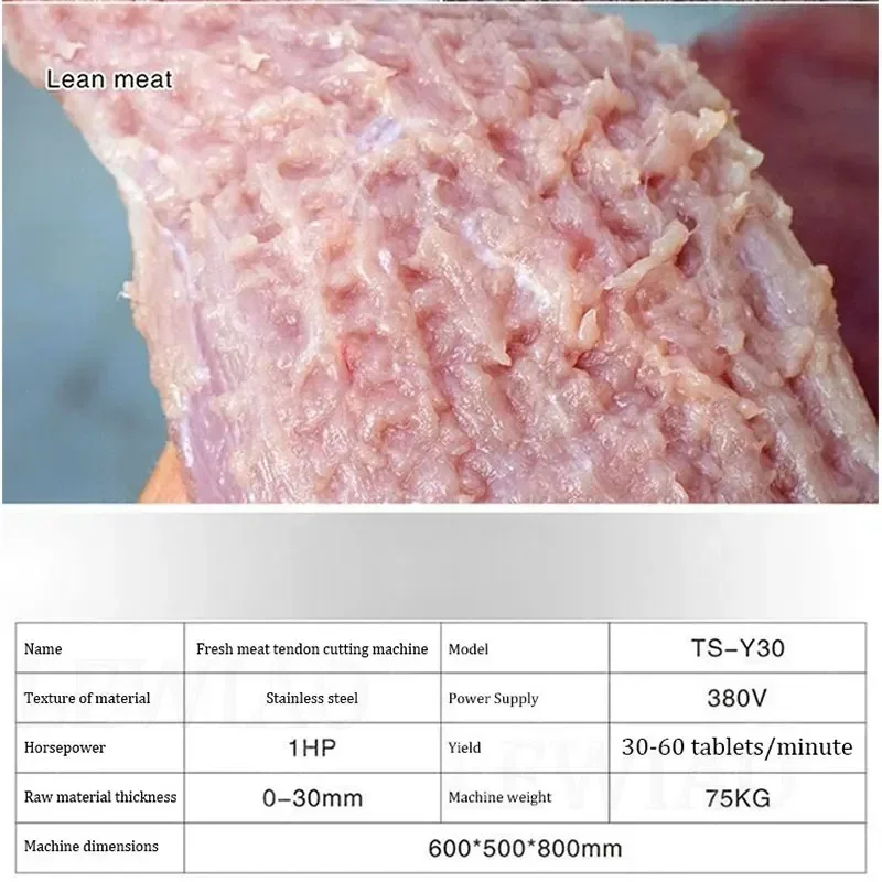Electric Meat Tenderizer Poultry Muttton Hammer Rib Breaking Machine Steak Rib Loosing Machine