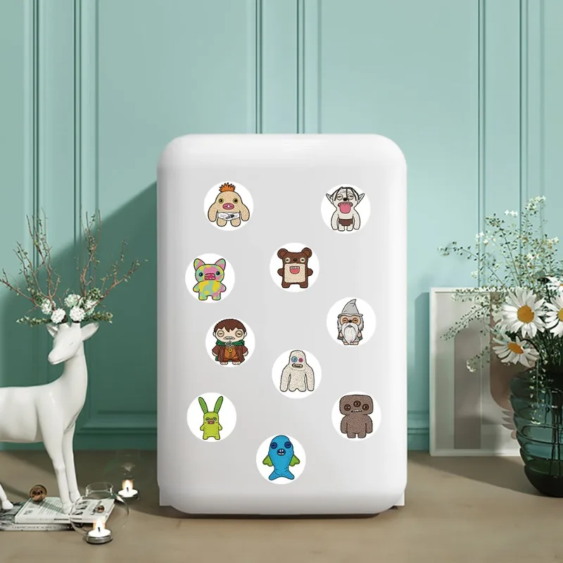 New Fuggler two-dimensional roll stickers animation peripheral handbook tape stationery desktop high-value decorative stickers view 4