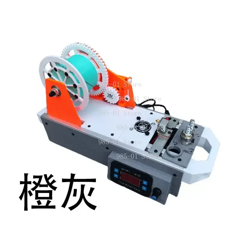 Mini plastic injection molding machine, 3D printing filament maker for converting cola bottles into printing materials