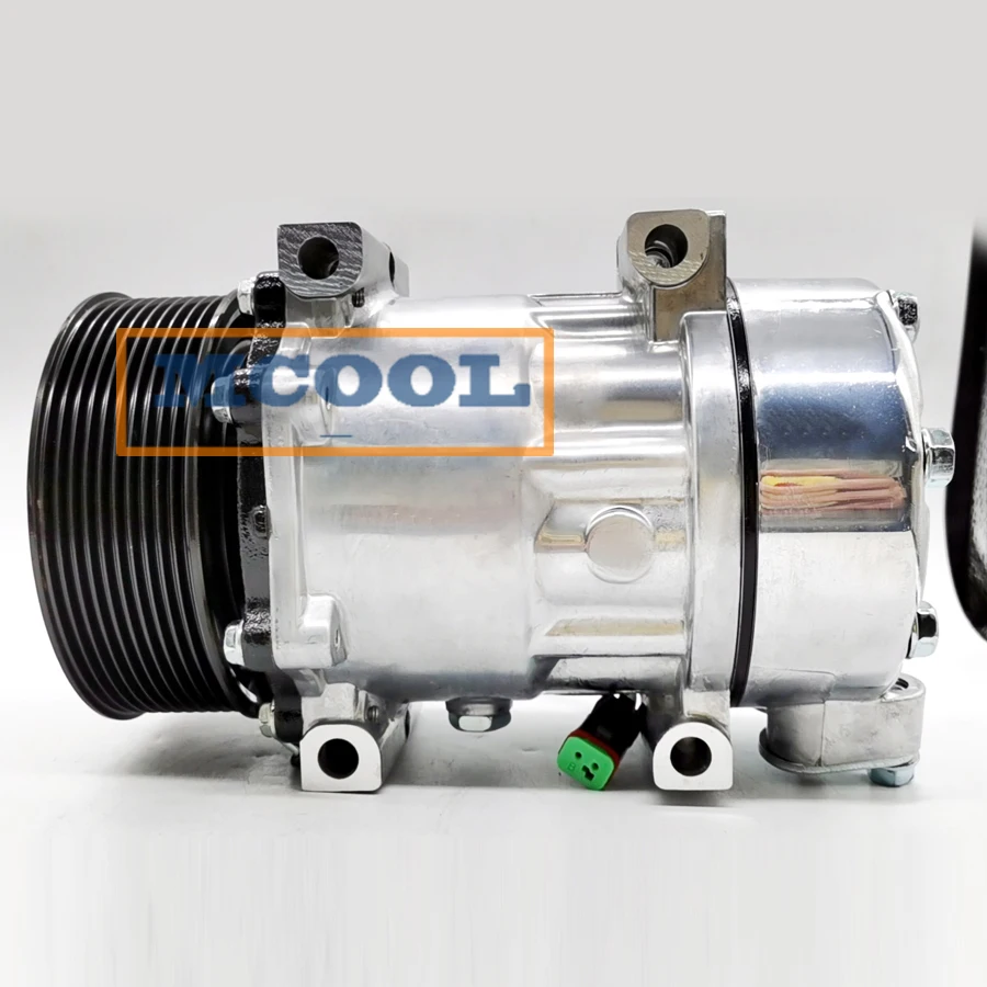 AC Air Conditioning Compressor Cooling Pump PV10 for Scania P G R T series R380 R340 G420 R500 R580 R620 1531196 1888032 8295