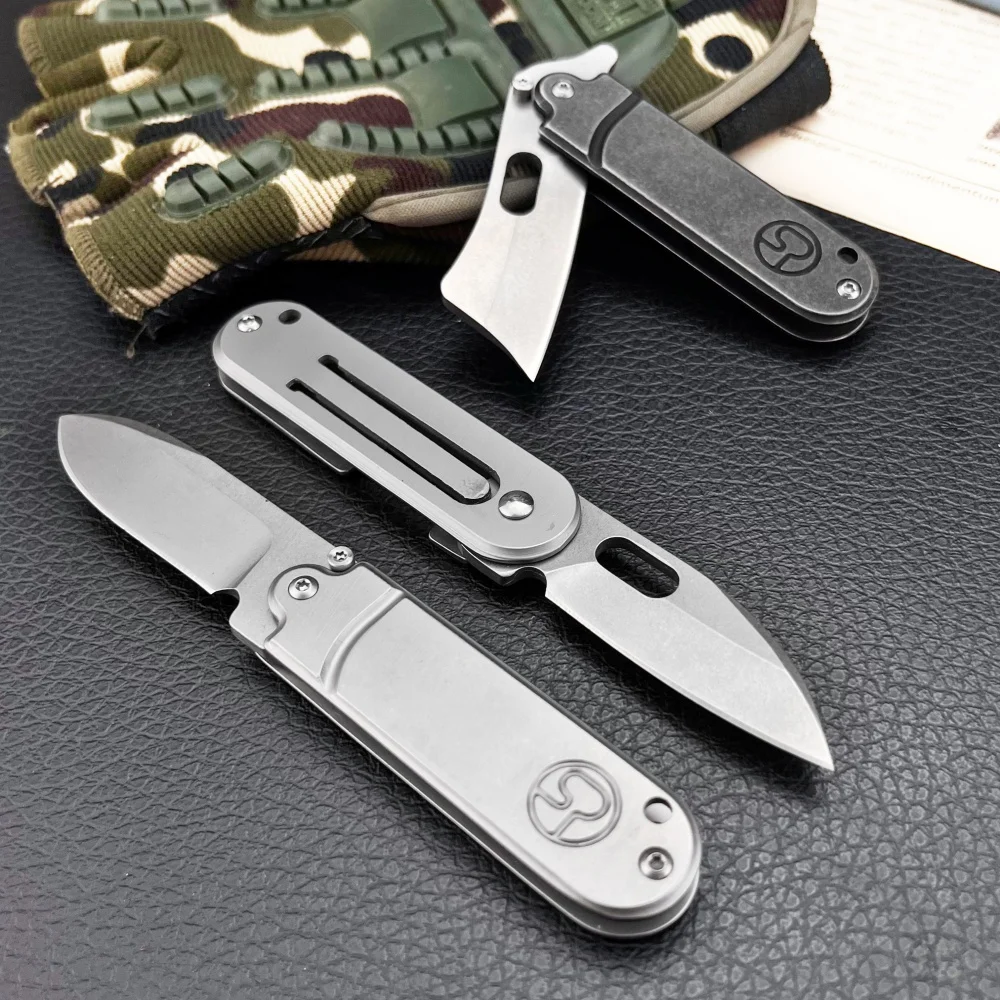 

NEW Outdoor Mini Folding Knife Stainless Steel Sharp Survival Hunting Knife Camping Knife Portable Pocket Knife 5Cr13Mov Blade