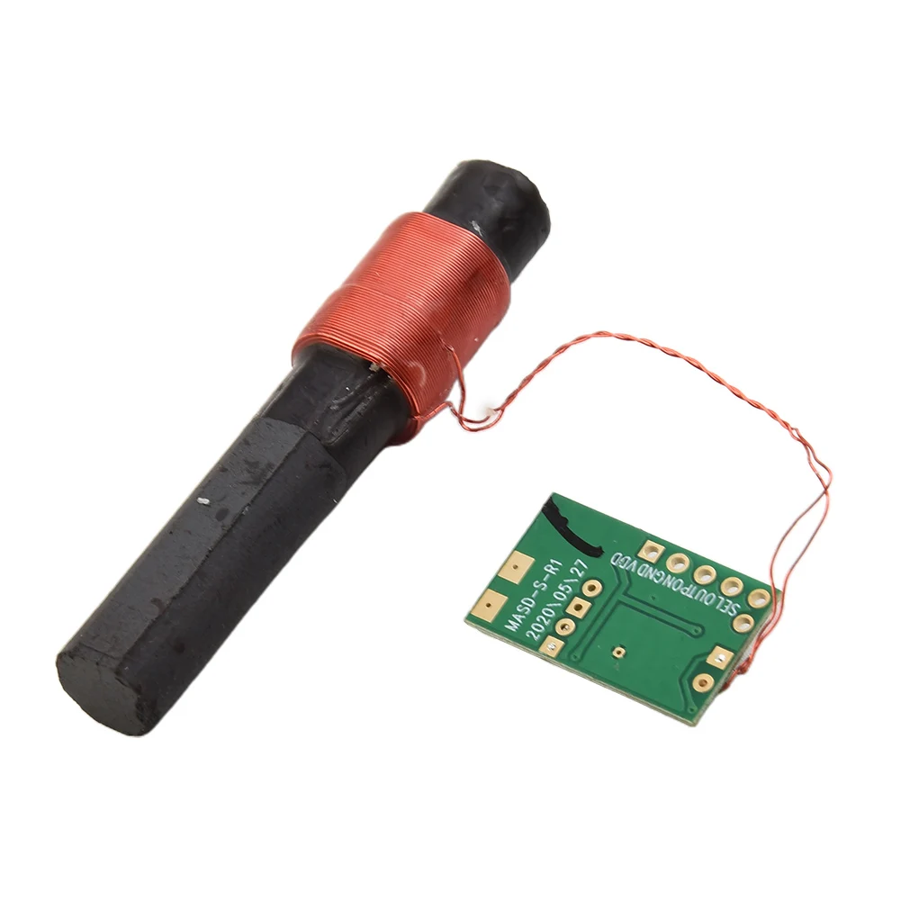 DCF77-Style 60KHz Receiver Module with Integrated Antenna for Time Signal Reception and Synchronization Applications