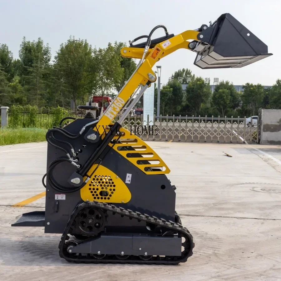 Earth-moving Machinery Hydraulic  Mini Skid Steer Loaders  Gasoline Diesel