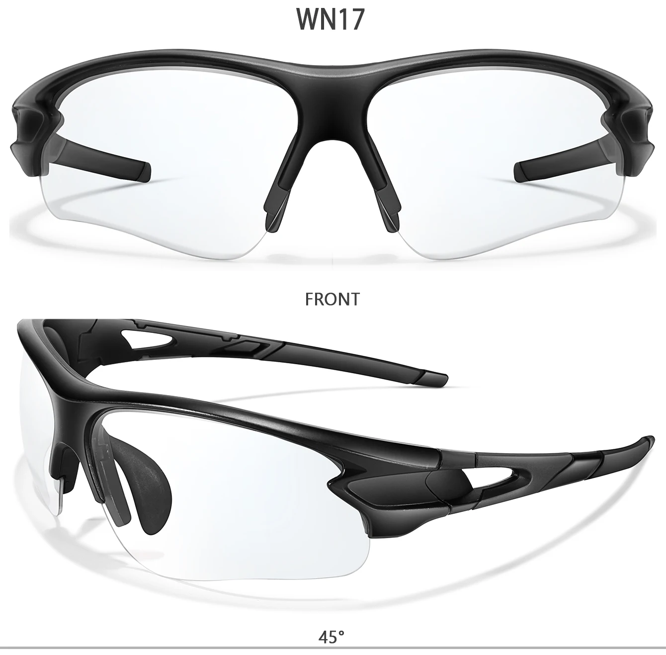 Marke Mode Frauen Männer Photochrome Sonnenbrille Outdoor Sport Angeln Radfahren Laufen Fahren Brillen Frauen Mode Brille – Detail 11