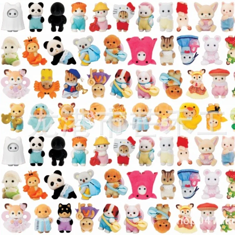 Popular Anime Syrian Families, Panda Milo Chocolate Rabbit Hamster Honey Bear Walnut Squirrel Acrylic Sheet Jewelry Accessories