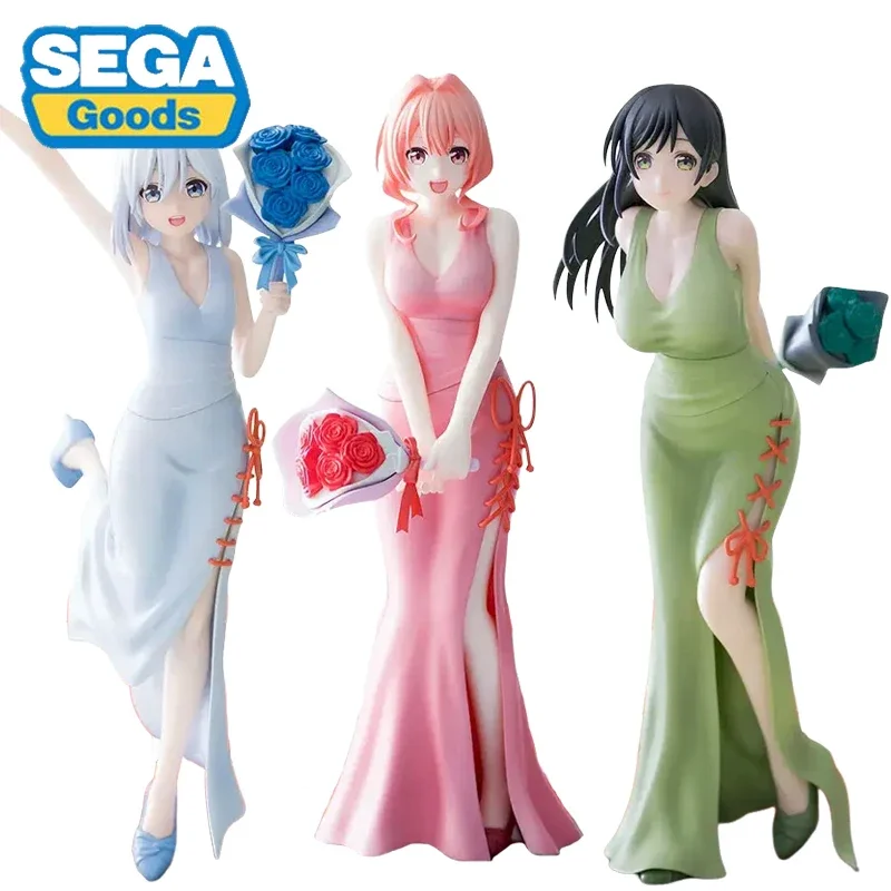 

SEGA Amagami Yuna Amagami Asahi Yae Amagami Amagami's family's marriage Original Anime Figures Model Collection Ornamen Toy Gift