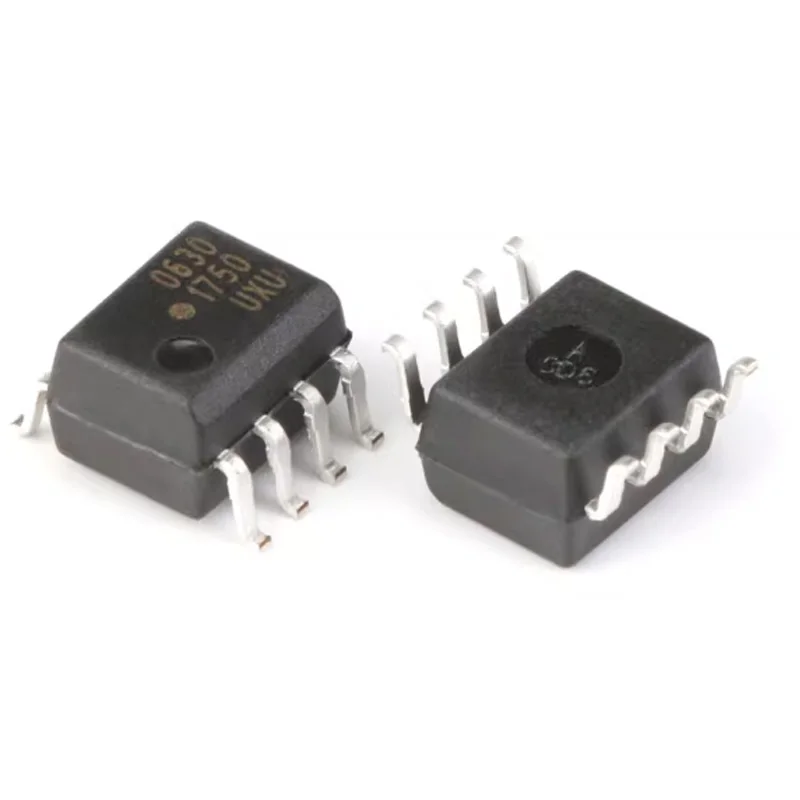 5 Brand New Original Hcpl-0630-500E Silk Screen 0630 Sop-8 High-Speed Optocoupler Chips