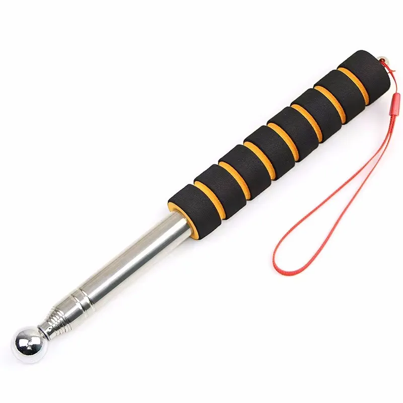 Telescopic Self Defense Hammer 1PC 130CM Empty Drum Hammer Multifunction Floor Test Rod Inspection Inspection Hand Tools