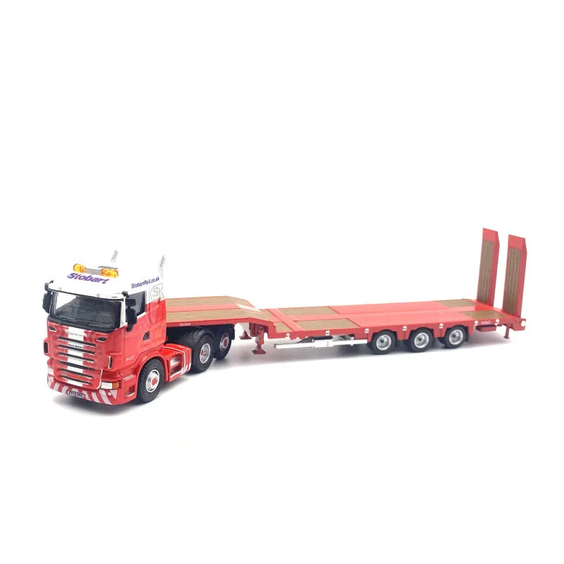 OXFORD 1:76 Scale Diecast Alloy Truck Semi Trailer Model Nostalgia Classic Toy Adult Collectible Gift Souvenir Static Display