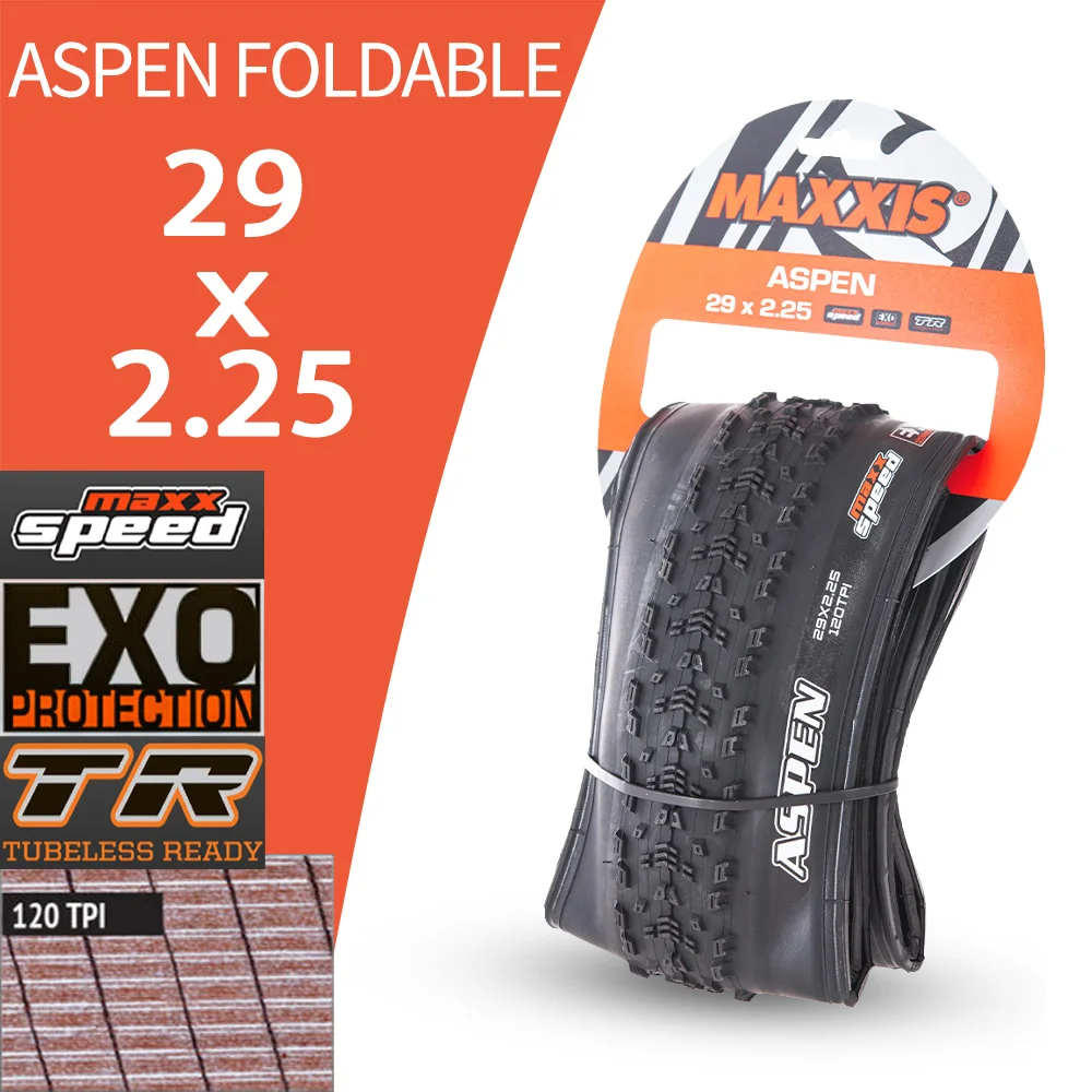 MAXXIS ASPEN ST MTB TUBELESS TIRES RIM 29 27.5 INCH 27.5x2.25 29x2