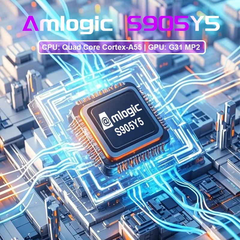 Tanix TX5 S905Y5 Android 14 Smart TV Box HDR10+ AV1 4K HD Set Top Box Wifi6 2.4&5G 3D Streaming Media Player 4G 64G صوت عن بعد #6