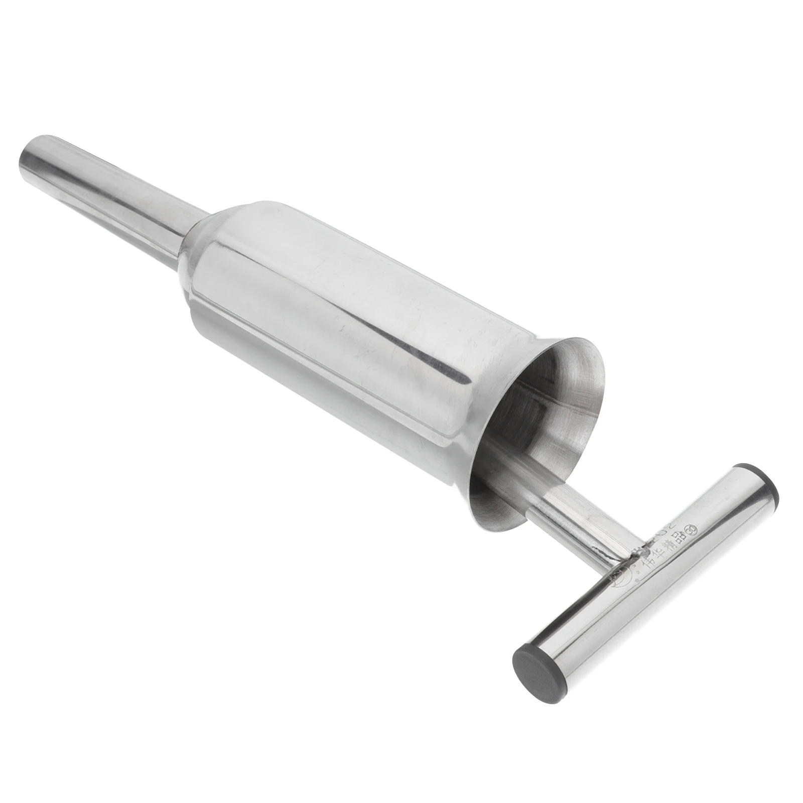 

Stainless Steel Stuffer Manual Filling Tool Non-Rusting Sausage Making Helper Home Restaurant Use Sausage Funnel Tube