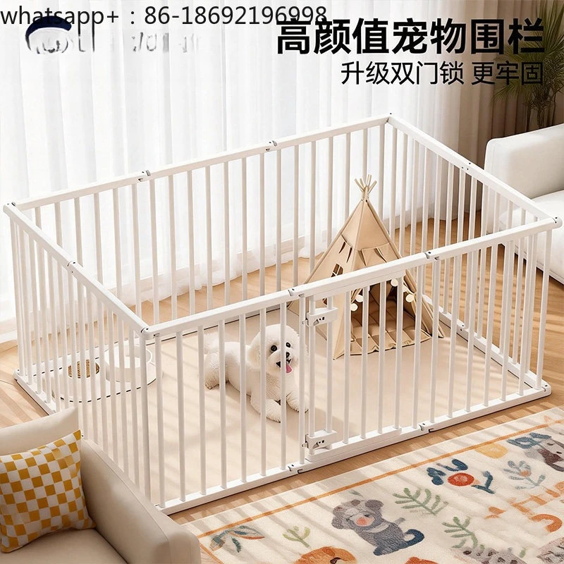 Dog  Pet  Anti-escape Indoor Guard F Freely Spliced Isolation  Medium and Small Dog Cages