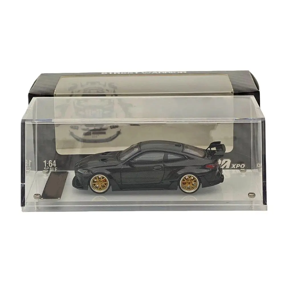 

SW масштаб 1:64 M4 G82 Широкопроизводительный комплект APAxpo, полностью карбоновый черный, литая под давлением модель автомобиля, коллекция