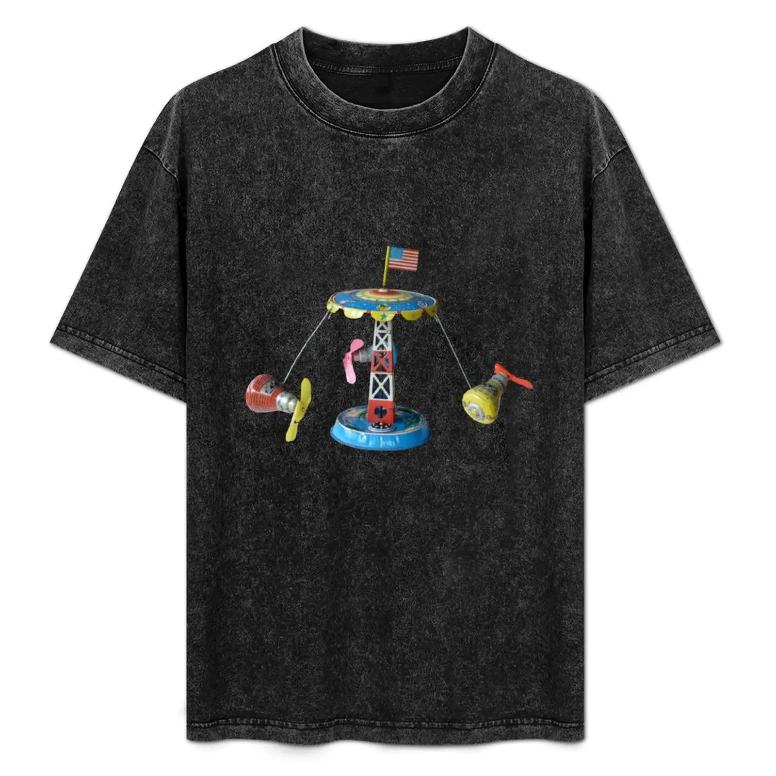 

Mercury Astronaut Orbit Vintage Tin Toy T-Shirt rapper graphic tees cotton man t-shirts shirts men graphic