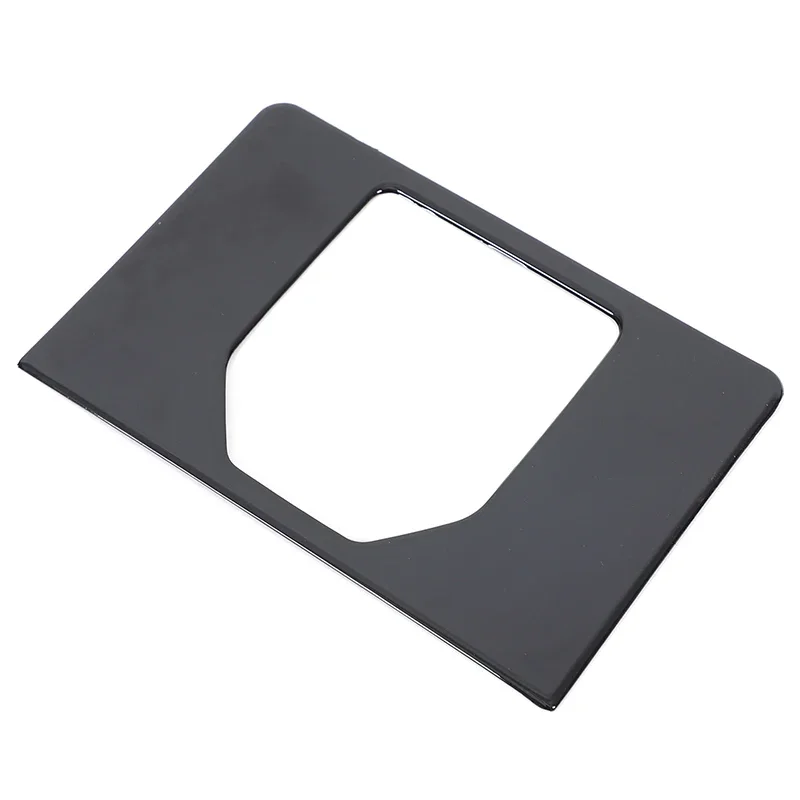 

ABS углеродное волокно для Land Rover Range Rover Evoque 2020-2023, центральная консоль автомобиля, панель переключения передач, декоративная рамка, автомобильные аксессуары