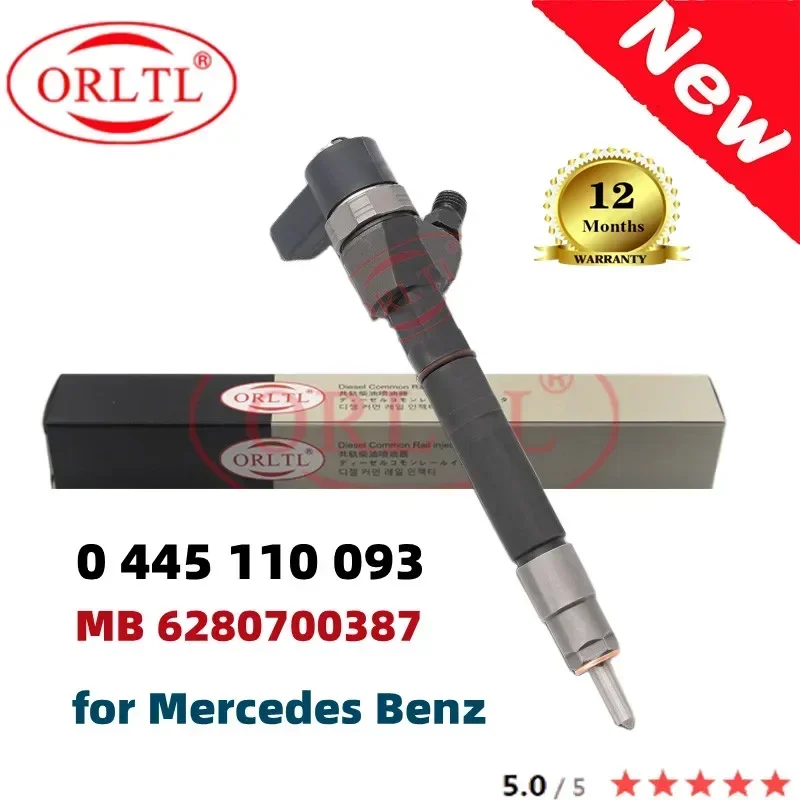 

ORLTL NEW 0 445 110 093 0445110093 6280700387 FOR Mercedes Benz High Quality Injector Nozzle