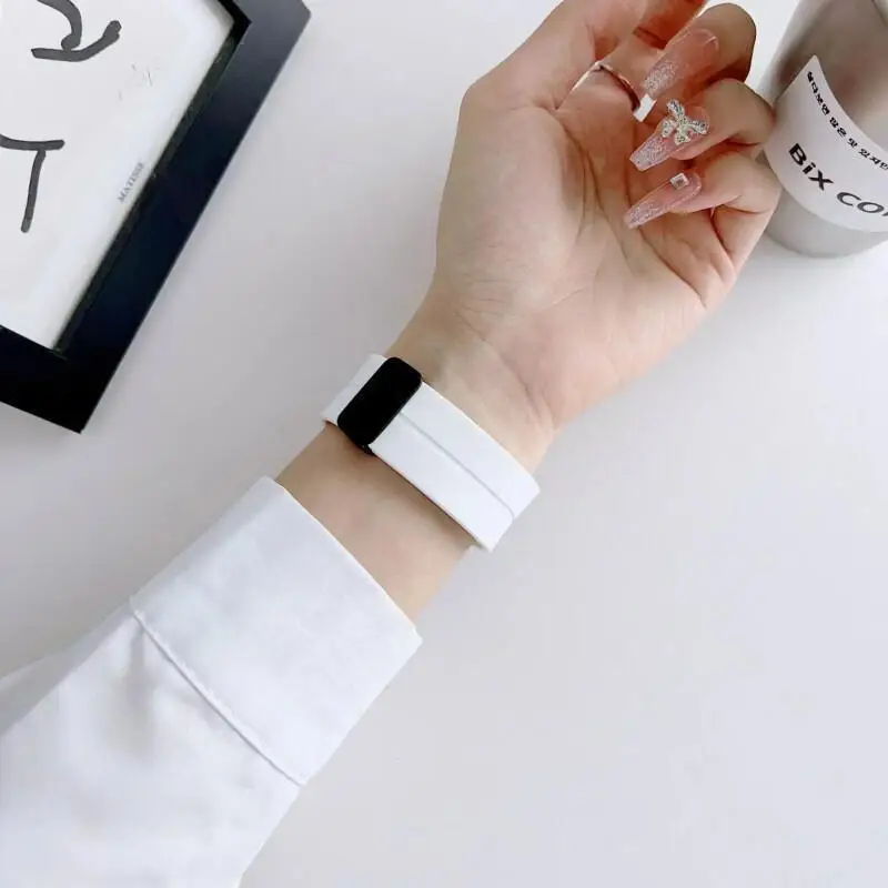 20mm 22mm Silikon Magnetische Band Für Xiaomi Mi Uhr 2 Pro/Mi uhr Farbe 2 Armband Correa für Xiaomi Uhr S4 S3 S2 S1 Aktive – Detail 14