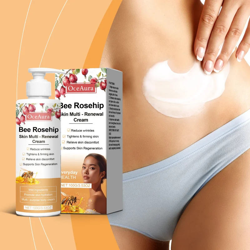 

Multi-Action Firming Moisturizer - Hydrating & Lifting Body Cream For Elastic Smooth Skin, Non-Greasy Formula