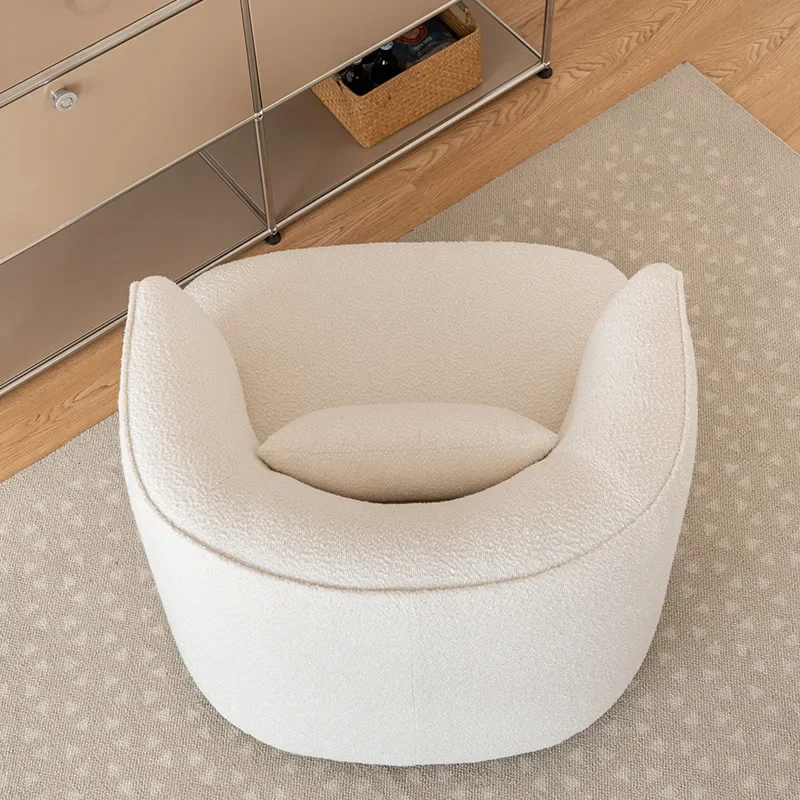 Chaise longue simple blanche