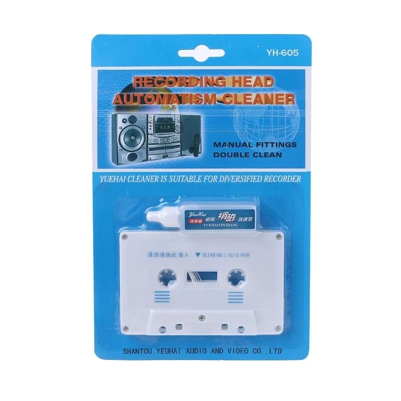 

Cassette Tape for Head Cleaner & for all cassette deck player