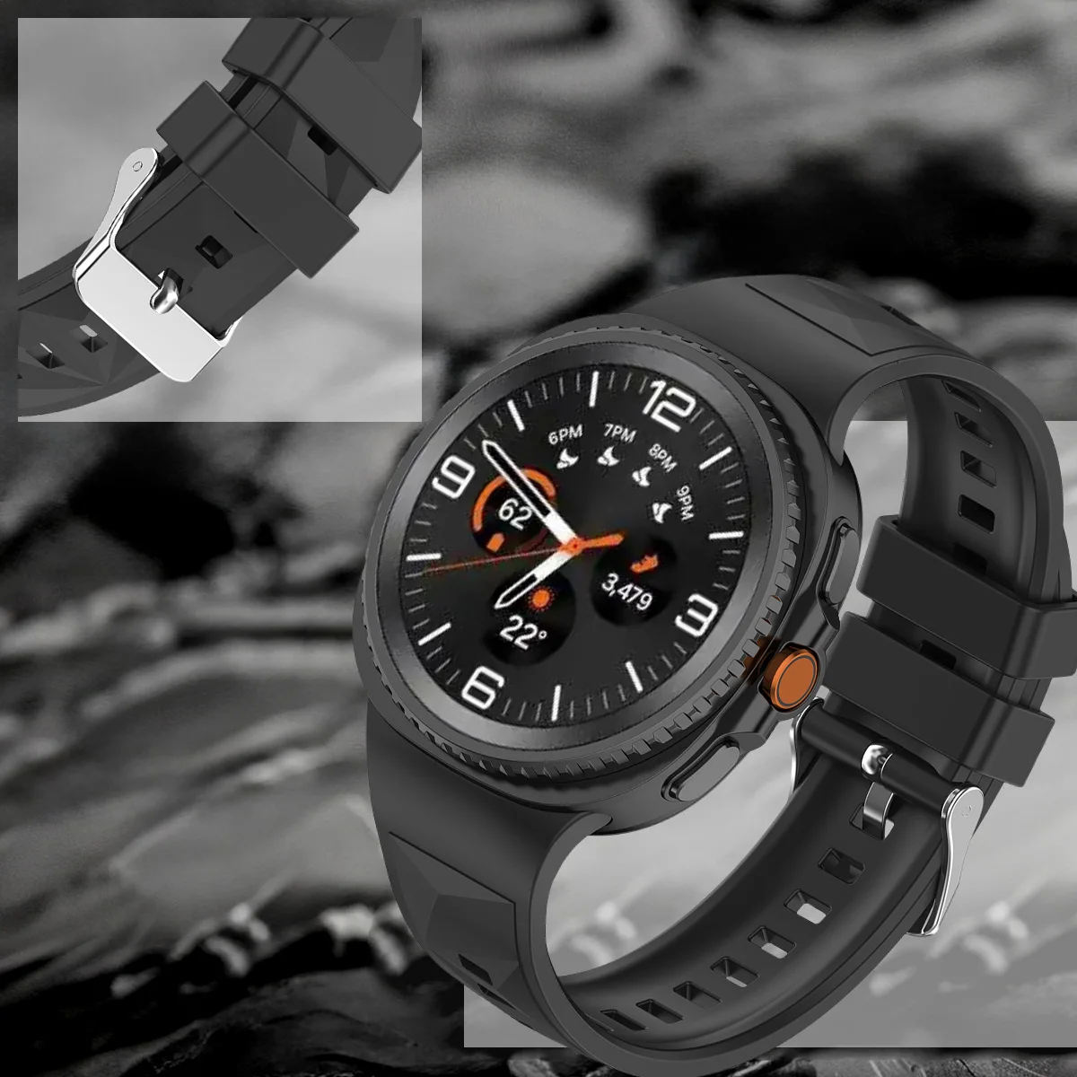 シリコンバンド Samsung Galaxy Watch 8 用 スマートバンド Galaxy Watch 40/44mm Watch 8 Classic/40 44mm Classic アクセサリー ストラップ