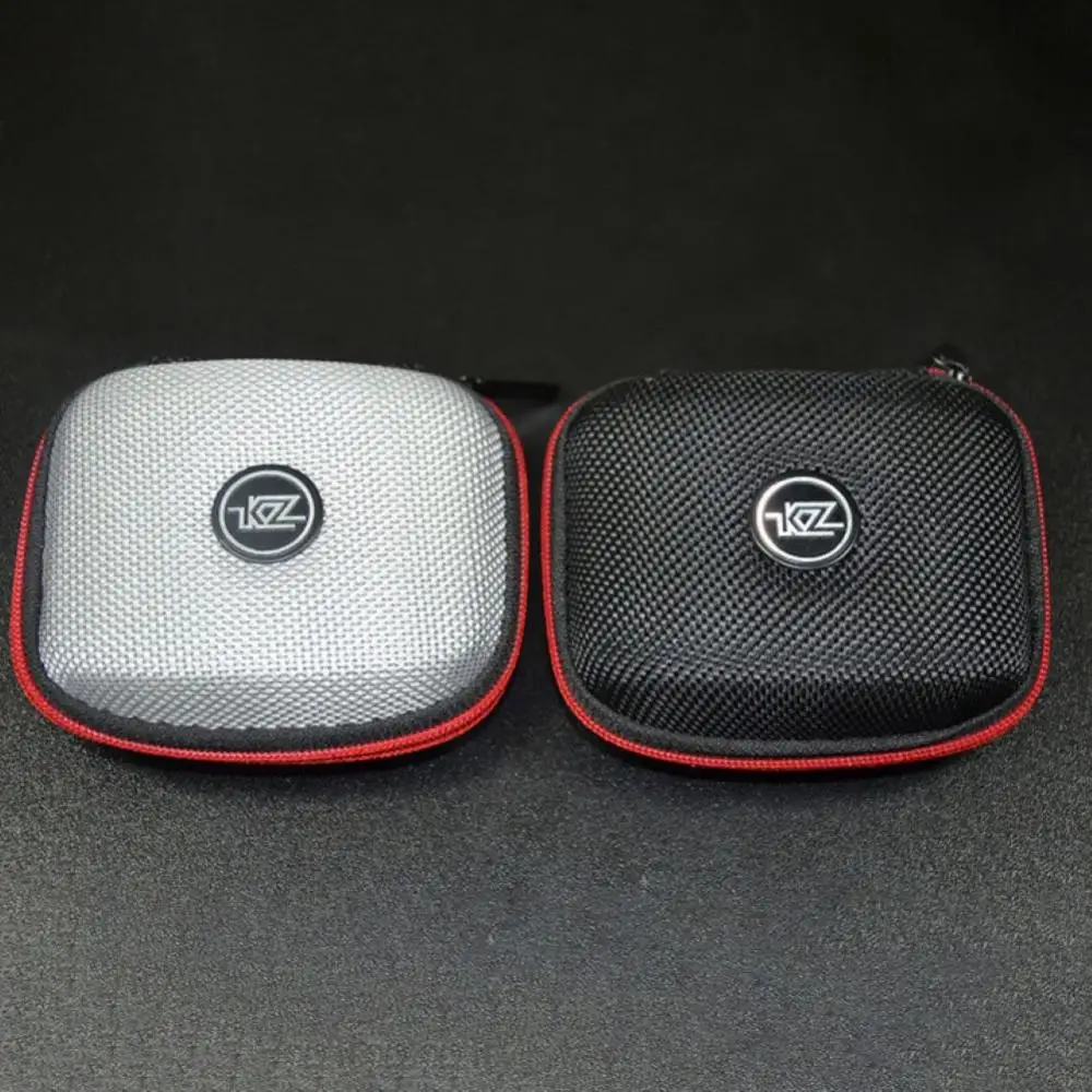 KZ Kopfhörer Halter Fall Lagerung Harten Tasche Box Fall Tragbare Kopfhörer Kabel Lagerung Tasche Fall Draht Organizer Pouch