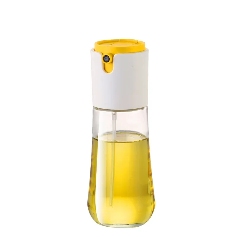Oil spray pot glass kitchen household food grade olive spray bottle atomizing pot air fryer spray bottle